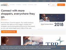 Tablet Screenshot of criteo.com